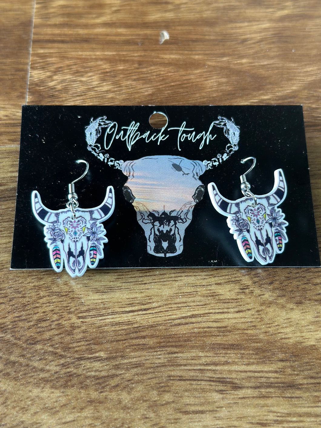 Cowhead earrings