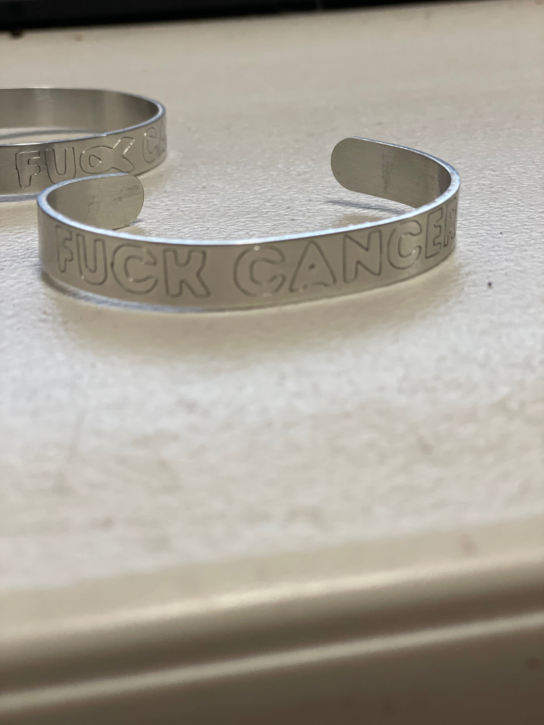 Fuck Cancer Cuffs