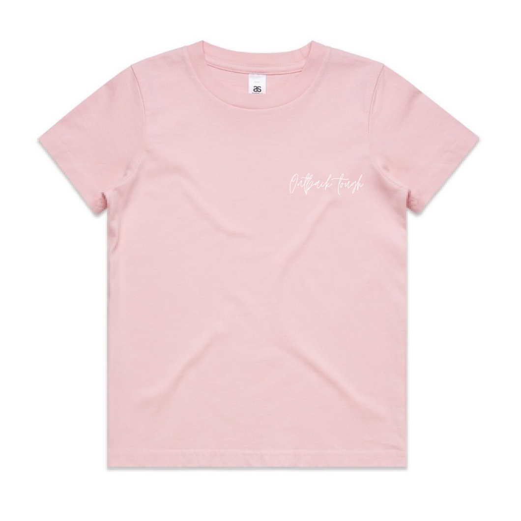 Youth Pink Signature Tee